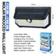 thumbnail image 3 of Lámpara solar de pared con sensor de movimiento | Luz LED exterior de 5 lados | Modo intermitente rojo y azul | Luz de seguridad solar resistente a la intemperie, 3 of 5