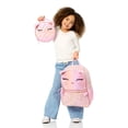 thumbnail image 6 of Wonder Nation Girl's 17" Leopard Cat Backpack & Lunch Box Set, Pink, 6 of 9