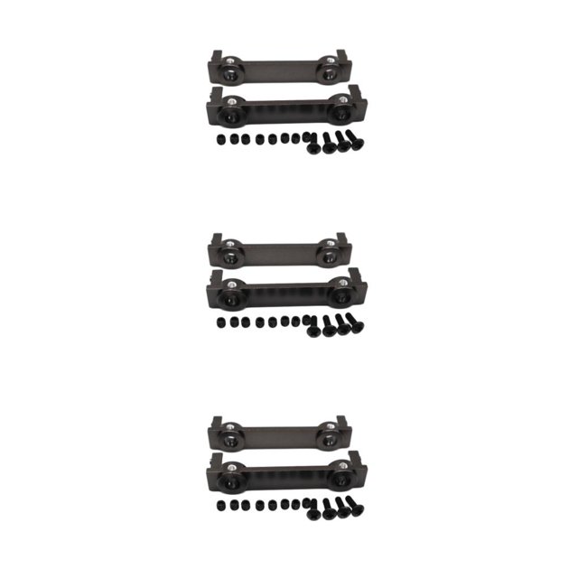 maskred ECX 1/12 RC RGT 136100 With Aluminium Alloy Rear Bumper Rear Bumper For ECX 1/12 Rc RGT 136100 Made Of Aluminium Alloy black 3Set