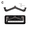 Black-C, variant on CPWVKI LAT Pull Down Bar Attachments Cable Machine Rowing Middle Outside Handle V-Bar Back Workout Strength Trainer Grip Bicep Tricep Home Gym Fitness