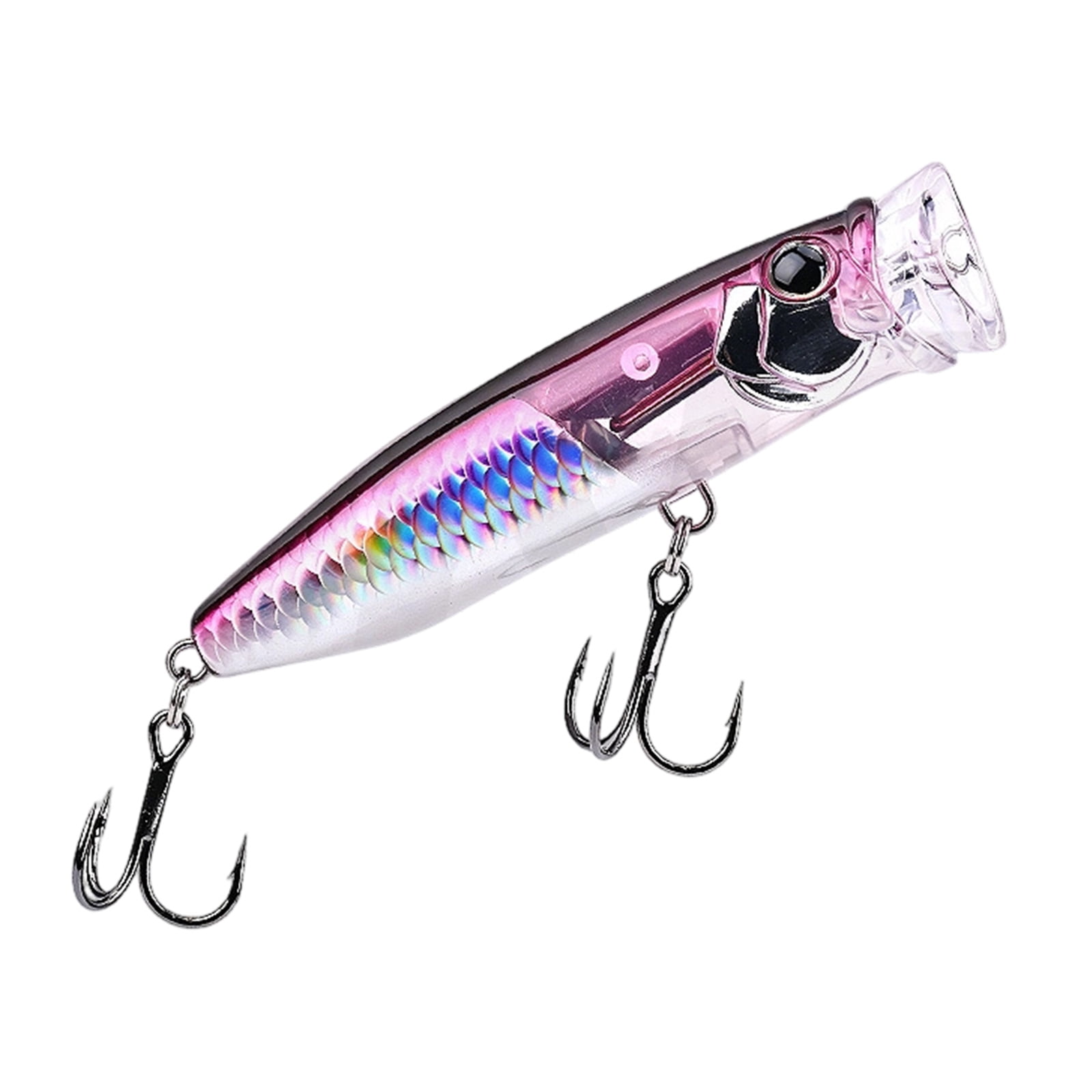 Realistic Hard Baits Topwater Lures With Flashing Waves Professional Fishing Lures With Attractive Wobbling Movement