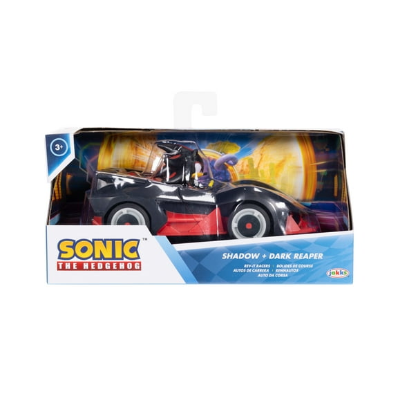 Sonic The Hedgehog Shadow Dark Reaper Rev-it Racer Toy Car for Child Ages 3 