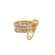 thumbnail image 1 of Anillo con seguro de oro laminado, 1 of 7