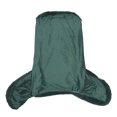 thumbnail image 2 of Home Soft Things Faux Fur Bedrest Pillow Cover Large Size - Dark Green - 28" x 30" x 17", 2 of 9