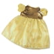 thumbnail image 4 of American Doll Dress Outfits 43cm Baby Dolls 18 '' Girl Fashion Daily Dress up Amarillo Zulema Falda de muñeca americana, 4 of 8