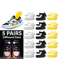 thumbnail image 2 of 5 Pairs Shoe Crease Protectors, Anti-Wrinkle Toe Box Shield Covers, Adjustable & Reusable Force Fields for Sneaker Care, 2 of 21
