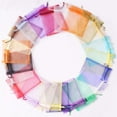 thumbnail image 6 of 100Pcs Sheer Organza Pouches For Wedding For Favors & Party Gifts - Elegant &, 6 of 8
