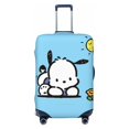 thumbnail image 1 of Cute Anime Cartoon Pochacco Travel Suitcase Protective Cover Trunk Case Washable Elastic Luggage Cover Fits Small Suitcase Protector Baggage With Concealed Zipper Gifts, 1 of 5
