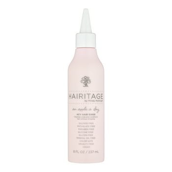 Hairitage Apple A Day Apple Cider Vinegar Sule-Free Shampoo Hair Rinse & Scalp Scrub, 8 oz.