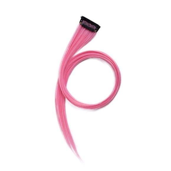 Colored Hairpiece,21.7in Colored Hair Extensions Colored Hairpiece Extensions Colored Clip Hair Extensions Exquisite Design