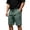 Army Green, variant on Xzbqbs Men's Tactical Cargo Shorts Stretch Waist Zipper Pocket Summer Bottoms Solid Color Lightweight Outdoor Utility Trousers with Pockets