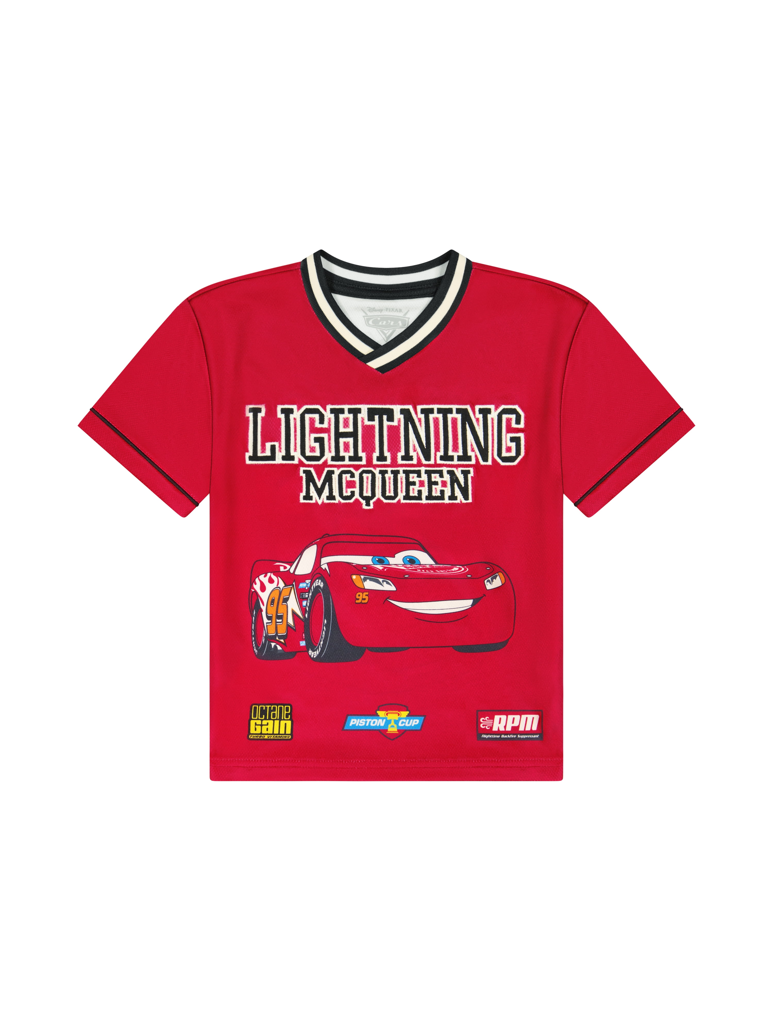 Disney Pixar Cars Toddler Boy Short Sleeve Jersey, Sizes 12 Months-5T