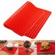thumbnail image 5 of Alfombrilla de silicona para hornear con forma de pirámide, la mejor alfombrilla de silicona saludable para microondas para horno, alfombrilla antiadherente para hornear con estante para horno, barba JAMW Sencillez, 5 of 5