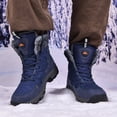 thumbnail image 3 of Zapatos Senderismo Botas Montaña Impermeables Con Aislamiento para Exteriores Hombre (46) Azul, 3 of 9