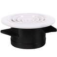 thumbnail image 1 of WHAMVOX Extractor Vent Cover White ABS Ventilation for Bathroom Ventilation 1Pcs, 1 of 8
