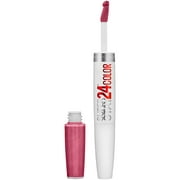 Maybelline Super Stay 24 2-Step Liquid Lipstick Makeup, Infinite Petal, 1 kit