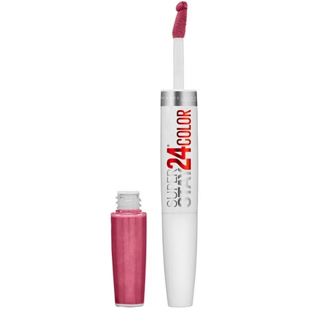 Maybelline SuperStay 24 2-Step Liquid Lipstick Makeup, Infinite Petal, 1 kit