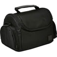 thumbnail image 3 of Medium Soft Padded Digital SLR Camera Travel Bag with Strap for COOLPIX Cameras, 3 of 7