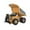 Dump Truck, variant on 1/64 3-in-1 Mini RC Construction Vehicle Set - Dump Truck, Excavator & Forklift with Metal Parts, Lights & Sounds | STEM Gift for Kids & Adults 4+