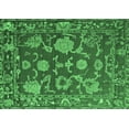 thumbnail image 1 of Ahgly Company Indoor Rectangle Oriental Emerald Green Traditional Area Rugs, 2' x 3', 1 of 4