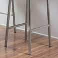 thumbnail image 2 of Sabrina Blue Fabric Barstool (Set of 2), 2 of 3