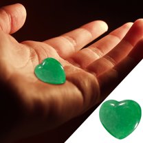 Desk Accessories Promotion Sale! Nomeni 2C20Mmx20Mmx6Mm Natural Crystal Love Ornament Gift Non-Porous Peach Heart Eye Stone Heart-Shaped Pink Crystal Stone, Home Decor Clearance Sale