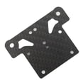 thumbnail image 3 of RC Steering Tie Rod Fixing Plate, Replacement Easy Installation Stable Black RC Car Top Plate Carbon Fiber Strong Universal  For 1/7 RC Car, 3 of 8