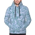 thumbnail image 5 of Lsque Scooby-Doo Pattern Casual Men's Hoodie,Hooded Sweatshirt with Kangaroo Pocket,Pullover Hoodie-Medium, 5 of 8