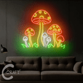 thumbnail image 4 of C-CRAFT Mushroom Neon Led Light Up 27 inch for Bedroom Wall Decor, 4 of 5