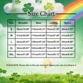 thumbnail image 4 of sckarle St. Patrick's Day Mens Shirts Short Sleeve Crewneck T-Shirt Lightweight Workout Gym Tee Funny Clover Graphic Shirt Blue,M, 4 of 8