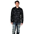 thumbnail image 2 of Black Keys Men's Fashion Graffiti Printed Light Hoodie Large Black, 2 of 5