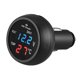 thumbnail image 1 of 3 In 1 12/24v Car Volt Meter Digital Led Car Voltmeter Thermometer Car Truck Usb Charger Current Meter Volt Detector, 1 of 1