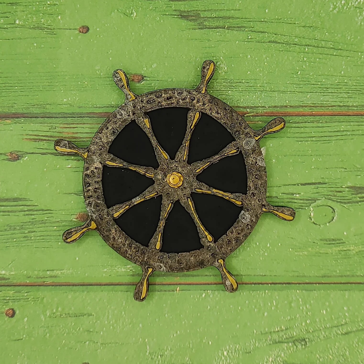 Ship's Wheel Silicone Freshie Mold