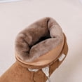 thumbnail image 5 of Girls Mid-Calf Boots Slouch Lace Bow Winter Fashion Casual Shoes for Toddler Little Kid, 5 of 8