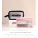 thumbnail image 1 of Bolsa de cosméticos portátil de PVC, bolsa de lavado transparente impermeable, bolsa de almacenamiento de cosméticos portátil de viaje de gran capacidad, 1 of 5