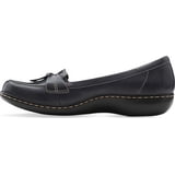 Clarks Ashland Bubble Mocassins Femme – Cuir Souple, Semelle Flexible, Confort Toute La Journée, Idéal Conduite Et Marche