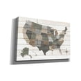 thumbnail image 2 of Epic Graffiti 'Barnboard Map Neutral' by Sue Schlabach, Canvas Wall Art, 18"x12", 2 of 2