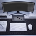 thumbnail image 4 of Kuokaa Wireless Bluetooth Keyboard and Mouse Combo, Compact Slim Keyboard with Low-Profile Keys and Matching Mouse for iOS, Android, Windows, Tablet, Laptop and Smartphone (White), 4 of 6