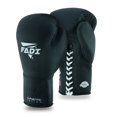 thumbnail image 3 of Fadi Sports A2 Lace up Boxing Gloves Made of Matte Cow Hide Leather Black - 10 oz, 3 of 14