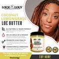 thumbnail image 3 of Coconut Lemongrass Locking Butter For Retwisting Locs/Dreadlocks by Lockology, 3 of 5