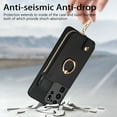 thumbnail image 2 of Dteck for Samsung Galaxy S20 Ultra Wallet Card Case, Shockproof with Card Holders Flip Premium PU Leather Card Slots with 360°Rotation Ring Stand Protective Phone Cover, black, 2 of 8