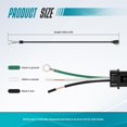 thumbnail image 2 of Kit de cables de alimentación Range Hood HILICTOKT HCK44 para Kenmore, Broan, 2 of 7