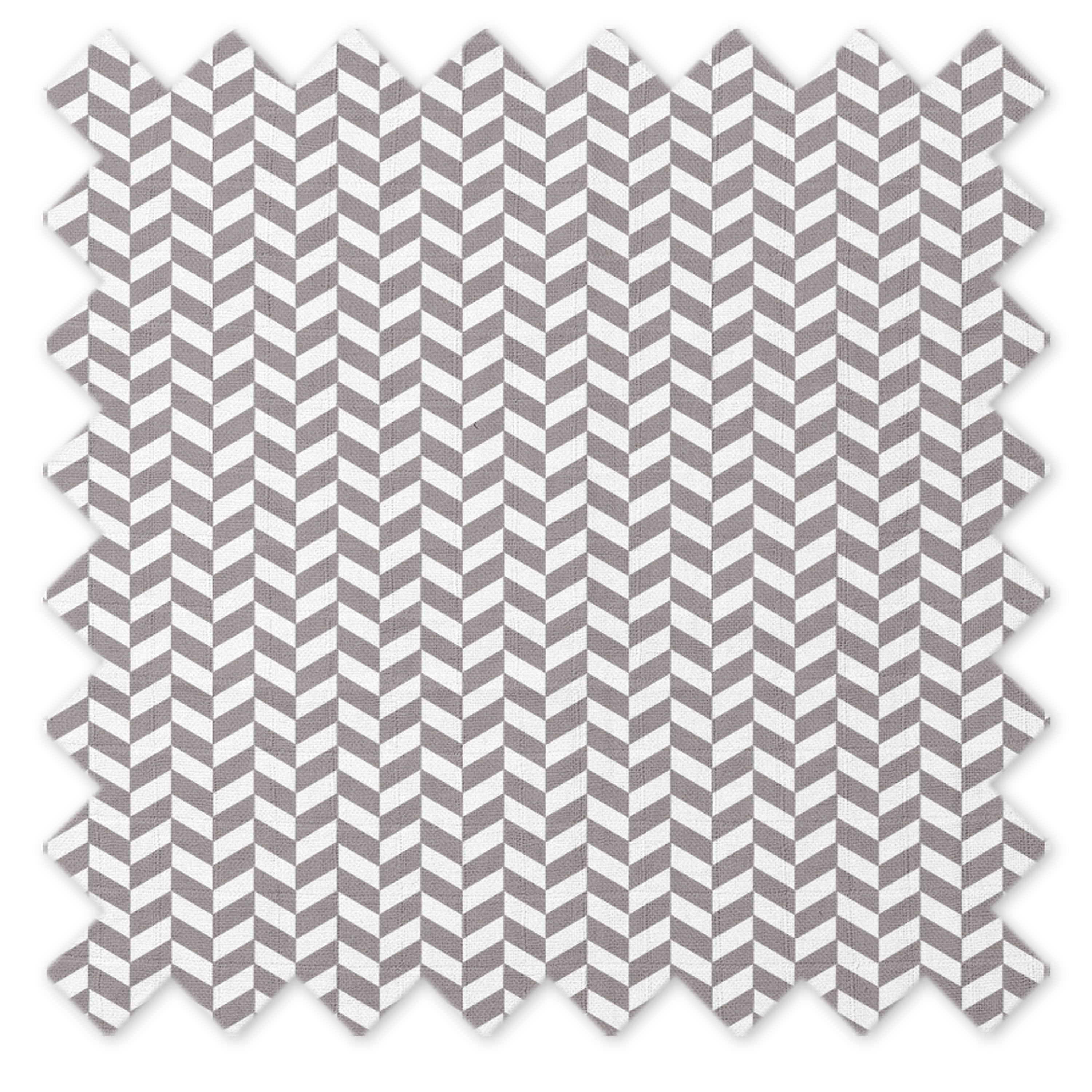 Herringbone Houndstooth Grey Muslin Crib or Toddler Bed Fitted Sheet Cotton Muslin
