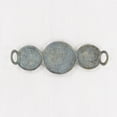 thumbnail image 4 of Cheungs 5207 Cast Iron Brushed Gold Blue Jewelry Holder with Side Handles, 4 of 5