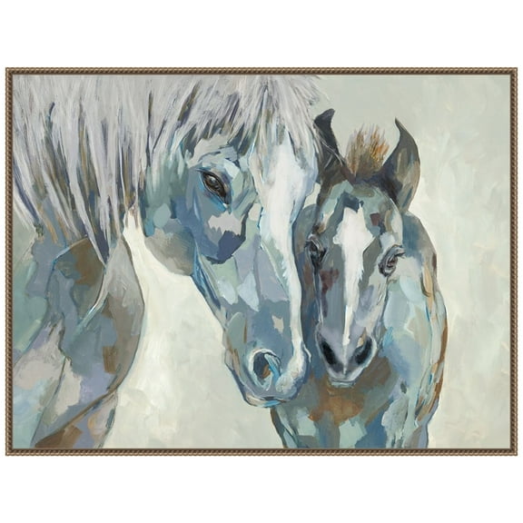 Amanti Art Mother Love Framed Canvas Wall Art Print