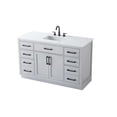 thumbnail image 6 of Elegant Kitchen and Bath Alden 54 inch Single Bathroom Vanity in Grey, 6 of 10