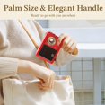 thumbnail image 4 of Altavoz Bluetooth PRUNUS J-999 estilo retro vintage rojo, 4 of 6