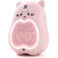 thumbnail image 1 of Kids Alarm Clock, Cute Tiger Wake up Light Sleep Trainer Clock, Tiger Bedroom Decor Alarm pink, 1 of 5