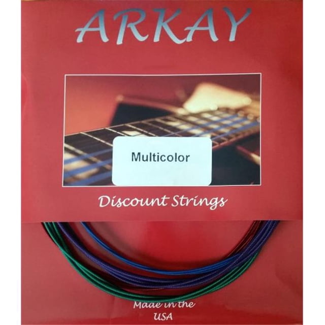 Arkay Discount RK.E9M Standard Électrique Cordes de Guitare 9 Jauge Lumière- Multi