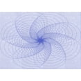 thumbnail image 1 of Ahgly Company Indoor Rectangle Patterned Lavender Blue Area Rugs, 2' x 4', 1 of 6